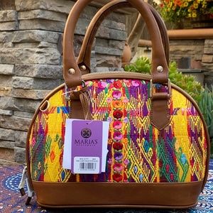 Maria's Guatemala Mayan Huipil Bag Purse Mini Tote